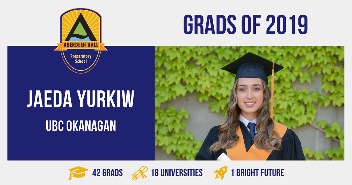 Alumni Updates - Jaeda Yurkiw