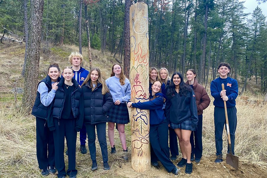 Walking with Purpose: A Story Pole for Stewardship and Legacy